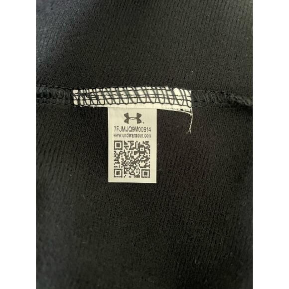 Under Armour black 3/4 zip pullover with CCFG logos 2XL - Picture 8 of 8